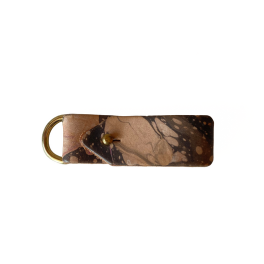 LEATHER KEYRING