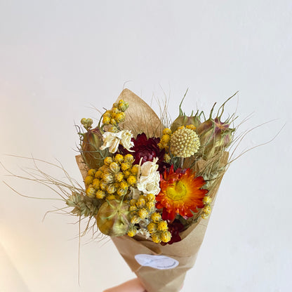 MINI DRIED FLOWERS, YELLOWS