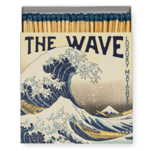 Luxury Boxed Matches, Hokusai Wave