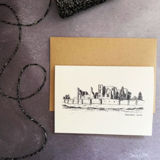 'Kenilworth Castle' Card