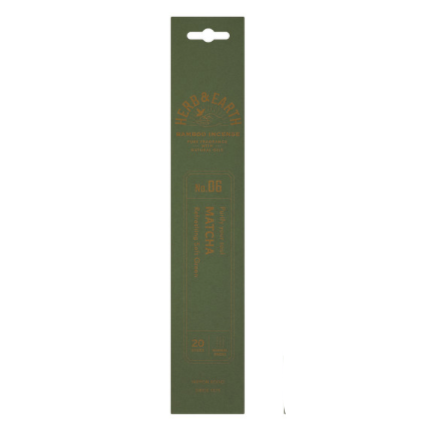 Herb and Earth Bamboo Incense Sticks, 20 pack