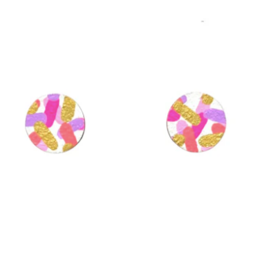 PINK CONFETTI EARRINGS