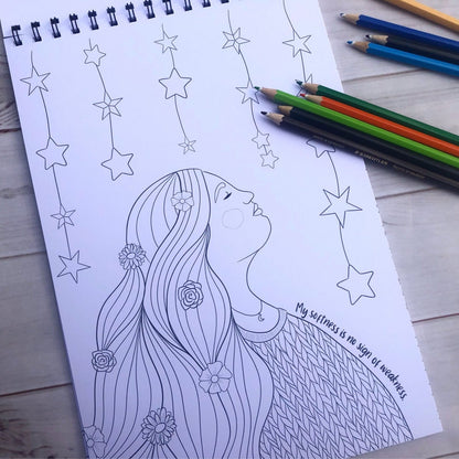 “Self Love” Colouring Book