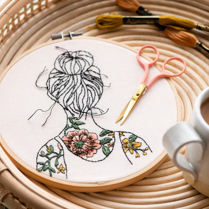 TATTOOED SHOULDERS EMBROIDERY KIT