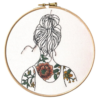 TATTOOED SHOULDERS EMBROIDERY KIT